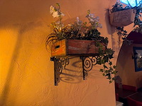 Kunstplant in kist met beugel (5x) - afbeelding 1 van  4