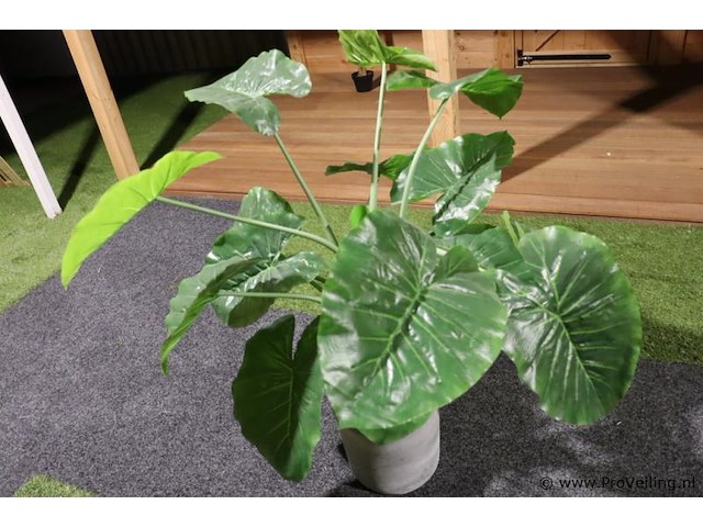 Kunstplant in pot - 118cm (h) - afbeelding 2 van  3