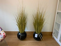 Kunstplant in pot (2x) - afbeelding 1 van  5