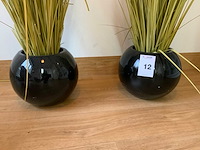 Kunstplant in pot (2x) - afbeelding 3 van  5