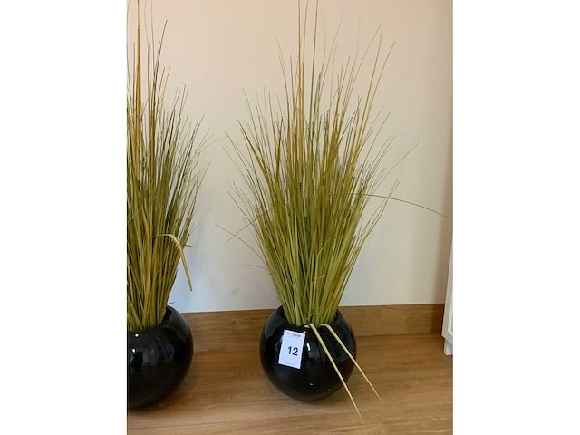 Kunstplant in pot (2x) - afbeelding 5 van  5