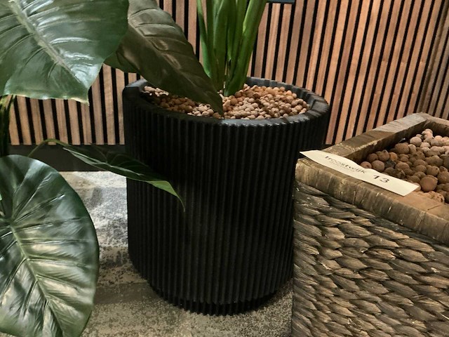 Kunstplant in pot (3x) - afbeelding 5 van  6