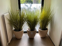 Kunstplant in pot (4x) - afbeelding 1 van  4