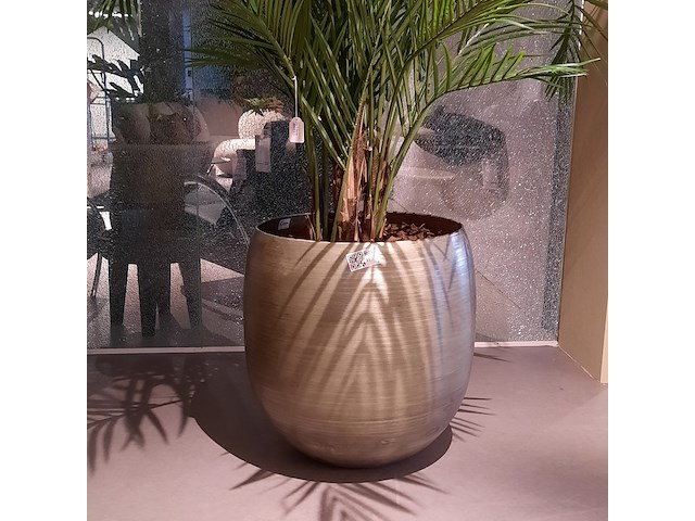 Kunstplant in pot colours&green, areca palm - afbeelding 5 van  6