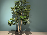 Kunstplant in pot colours&green, ficus audrey tree - afbeelding 2 van  6