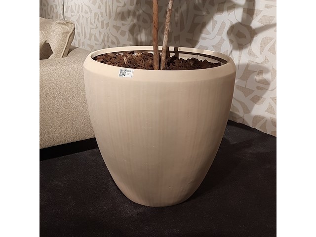 Kunstplant in pot colours&green, fiddle leaf tree - afbeelding 5 van  7