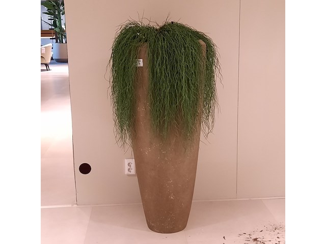 Kunstplant in pot colours&green, hangplant - afbeelding 1 van  4