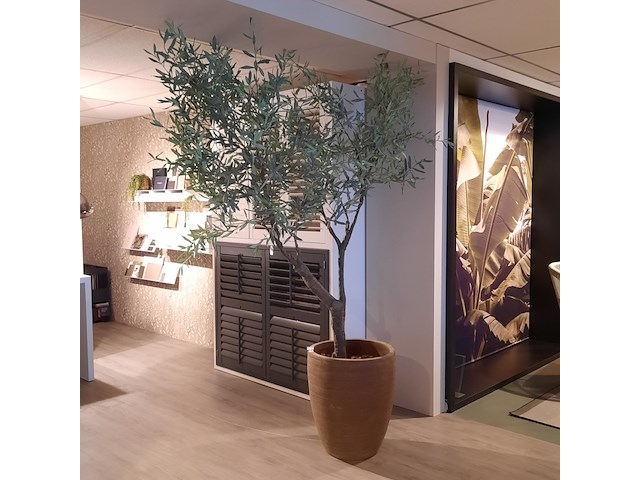 Kunstplant in pot colours&green, olive tree53x260cm - afbeelding 1 van  7