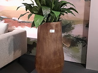 Kunstplant in pot colours&green, spathiphyllum