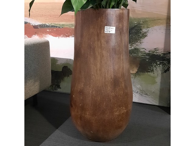 Kunstplant in pot colours&green, spathiphyllum - afbeelding 4 van  4