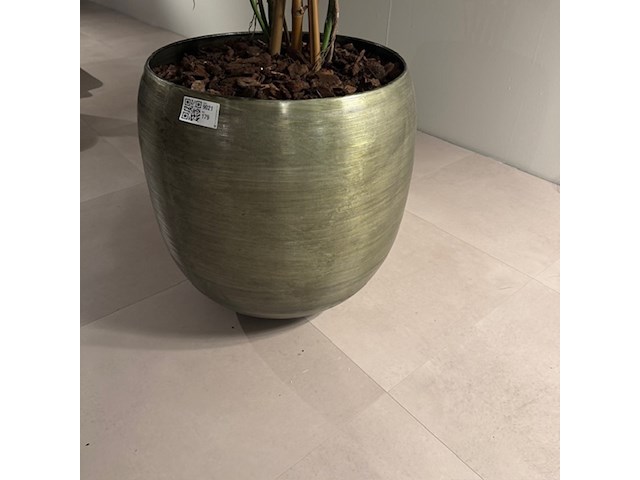Kunstplant in pot colours&green, split philo - afbeelding 3 van  4