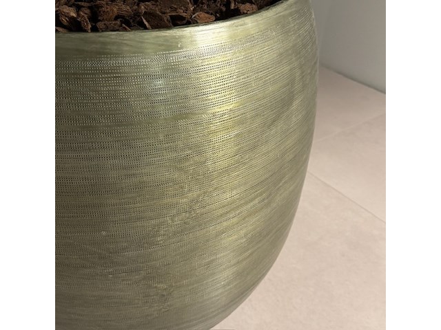 Kunstplant in pot colours&green, split philo - afbeelding 4 van  4