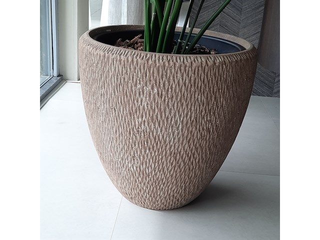Kunstplant in pot colours&green, strelizia - afbeelding 6 van  7