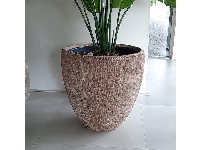 Kunstplant in pot colours&green, strelizia - afbeelding 7 van  8