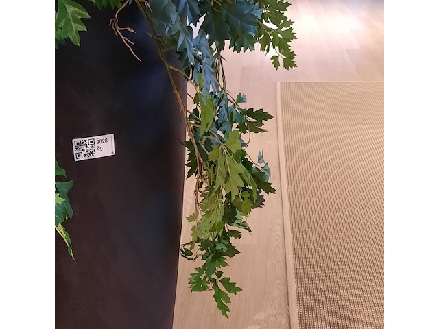 Kunstplant in pot colours&green - afbeelding 5 van  6