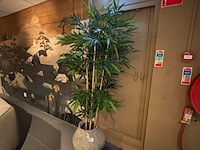 Kunstplant in pot, raw interiors/colours&green, new bamboo - afbeelding 1 van  4