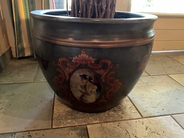 Kunstplant in pot - afbeelding 5 van  6