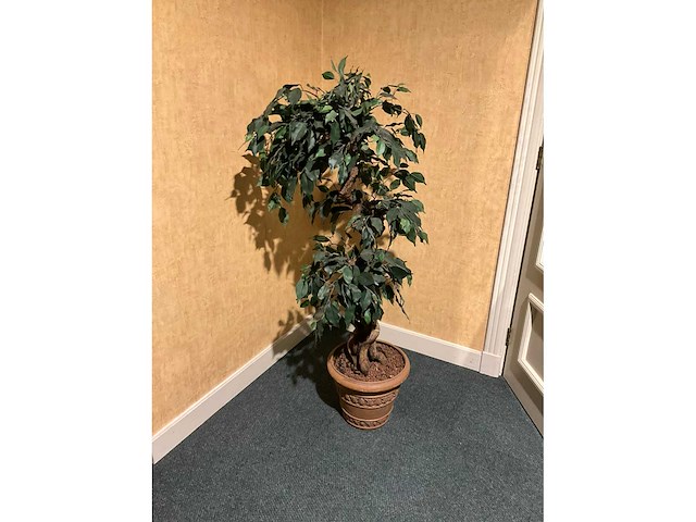 Kunstplant in pot - afbeelding 2 van  4