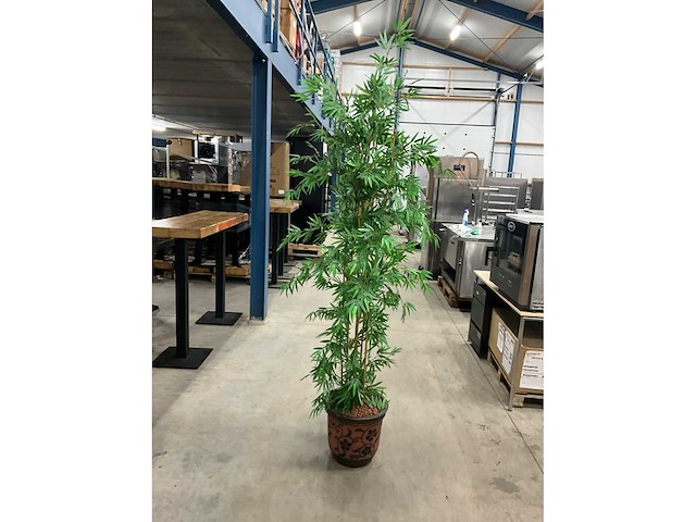 Kunstplant in pot - afbeelding 2 van  5