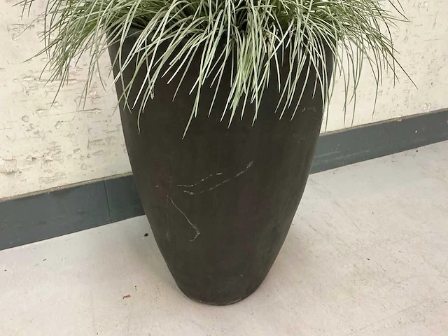 Kunstplant met pot (2x) - afbeelding 3 van  3