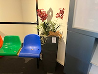 Kunstplant met pot (2x) - afbeelding 2 van  4