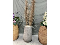 Kunstplant met pot (3x) - afbeelding 5 van  7