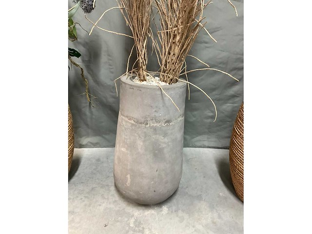 Kunstplant met pot (3x) - afbeelding 6 van  7