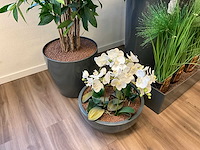 (kunst)plant met pot (4x) - afbeelding 4 van  5