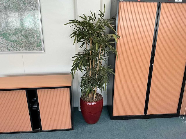 Kunstplant met pot (5x) - afbeelding 3 van  5