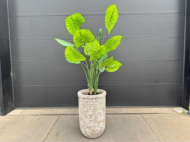 Kunstplant met pot - afbeelding 6 van  6