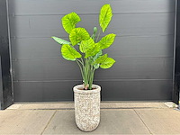 Kunstplant met pot - afbeelding 6 van  6