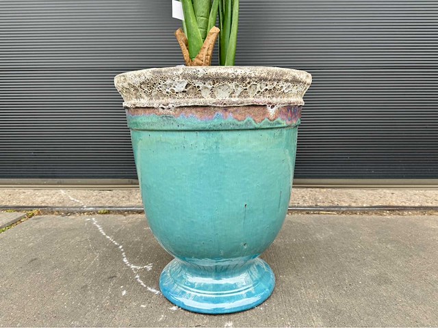 Kunstplant met pot - afbeelding 9 van  10