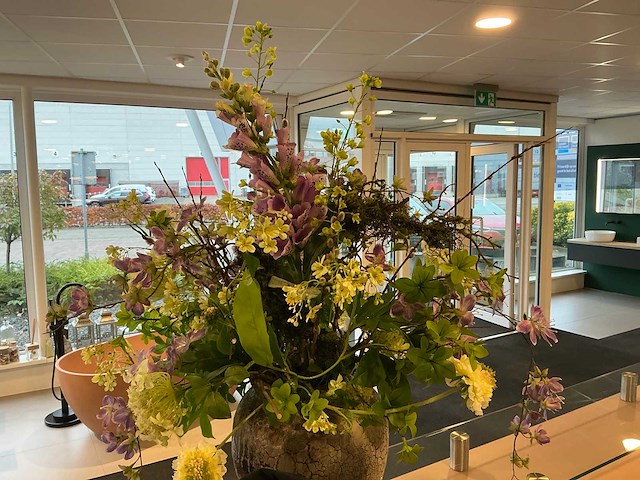 Kunstplant met pot - afbeelding 4 van  4