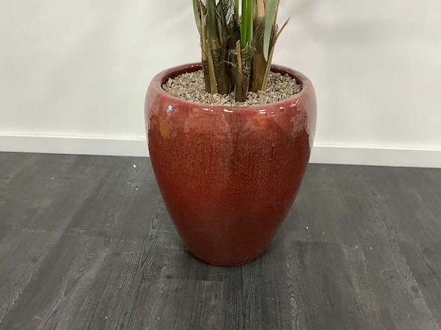 Kunstplant met pot - afbeelding 3 van  3