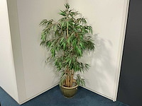 Kunstplant met pot - afbeelding 1 van  3