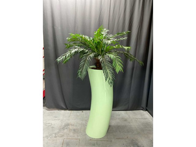 Kunstplant met pot - afbeelding 7 van  7