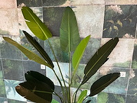 Kunstplant met pot - afbeelding 2 van  3