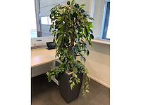 Kunstplant met pot - afbeelding 2 van  2