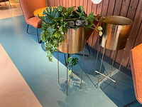 Kunstplant met pot - afbeelding 1 van  2