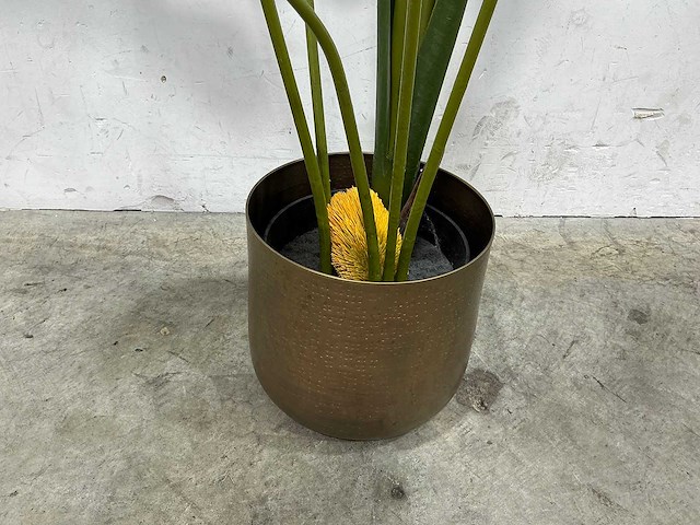 Kunstplant met pot - afbeelding 2 van  3