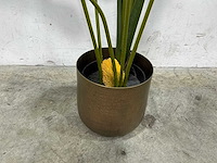 Kunstplant met pot - afbeelding 2 van  3