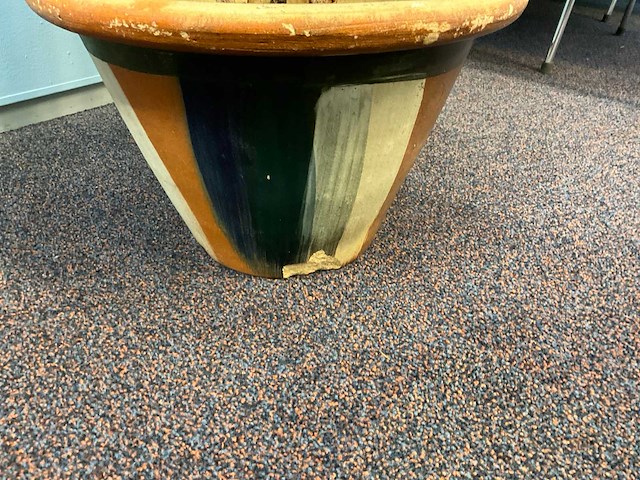 Kunstplant met pot - afbeelding 2 van  2