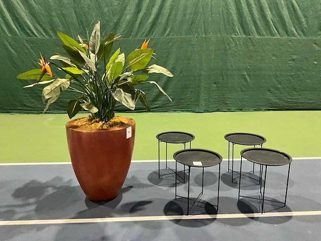Kunstplant met pot - afbeelding 2 van  5
