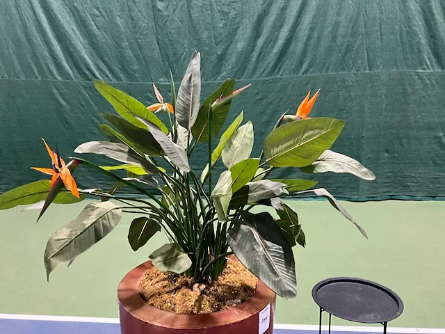 Kunstplant met pot - afbeelding 3 van  5