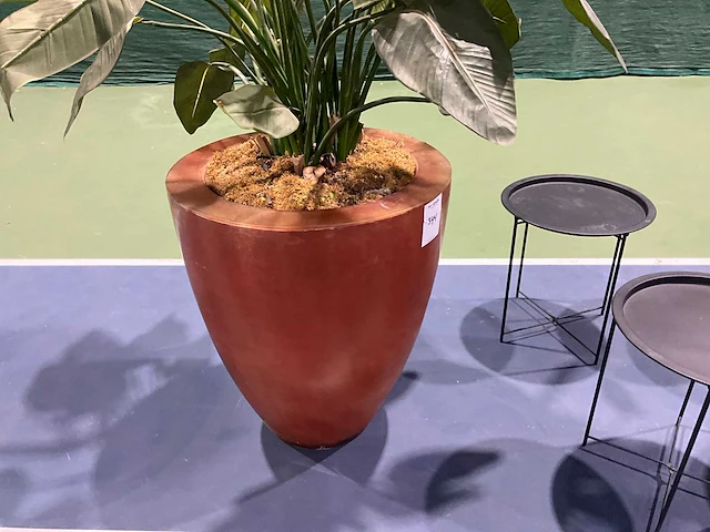 Kunstplant met pot - afbeelding 4 van  5