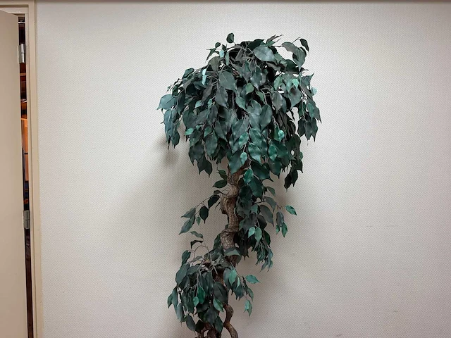 Kunstplant met pot - afbeelding 3 van  4
