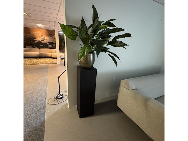 Kunstplant op sokkel colours&green, spathiphyllum - afbeelding 1 van  5