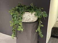 Kunstplant op sokkel - afbeelding 2 van  4