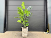 Kunstplant palm met pot - afbeelding 1 van  9