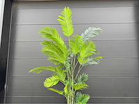 Kunstplant palm met pot - afbeelding 5 van  9
